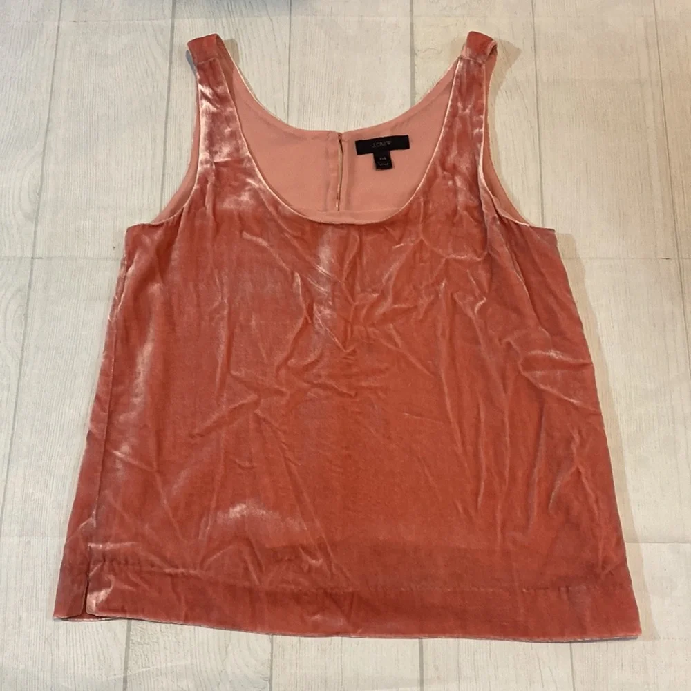 J.Crew Velvet Tank